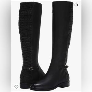 Cole Haan black riding boots